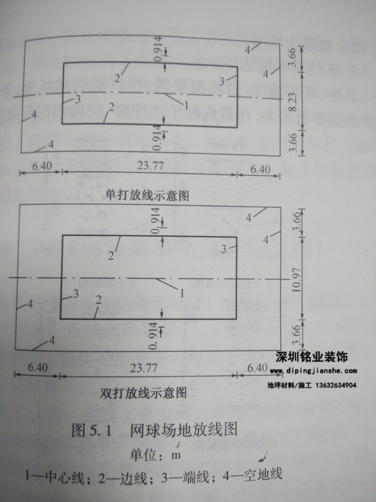 網(wǎng)球場(chǎng)施工測(cè)量放線