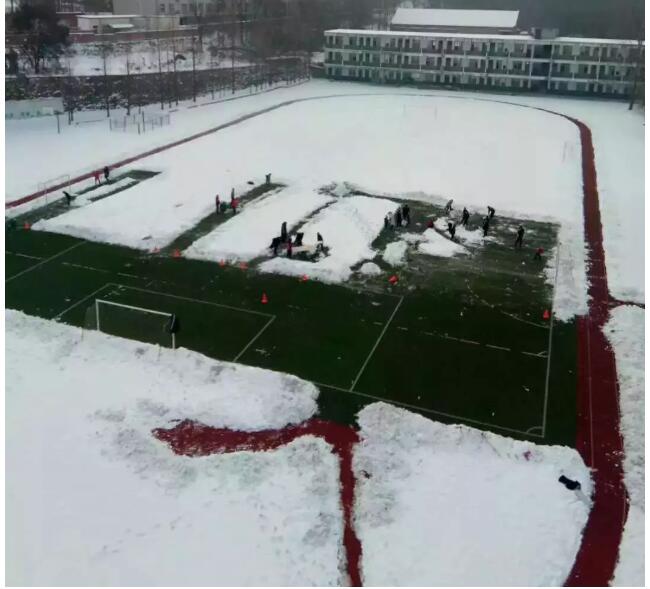 人造草坪場地雪后維護方法